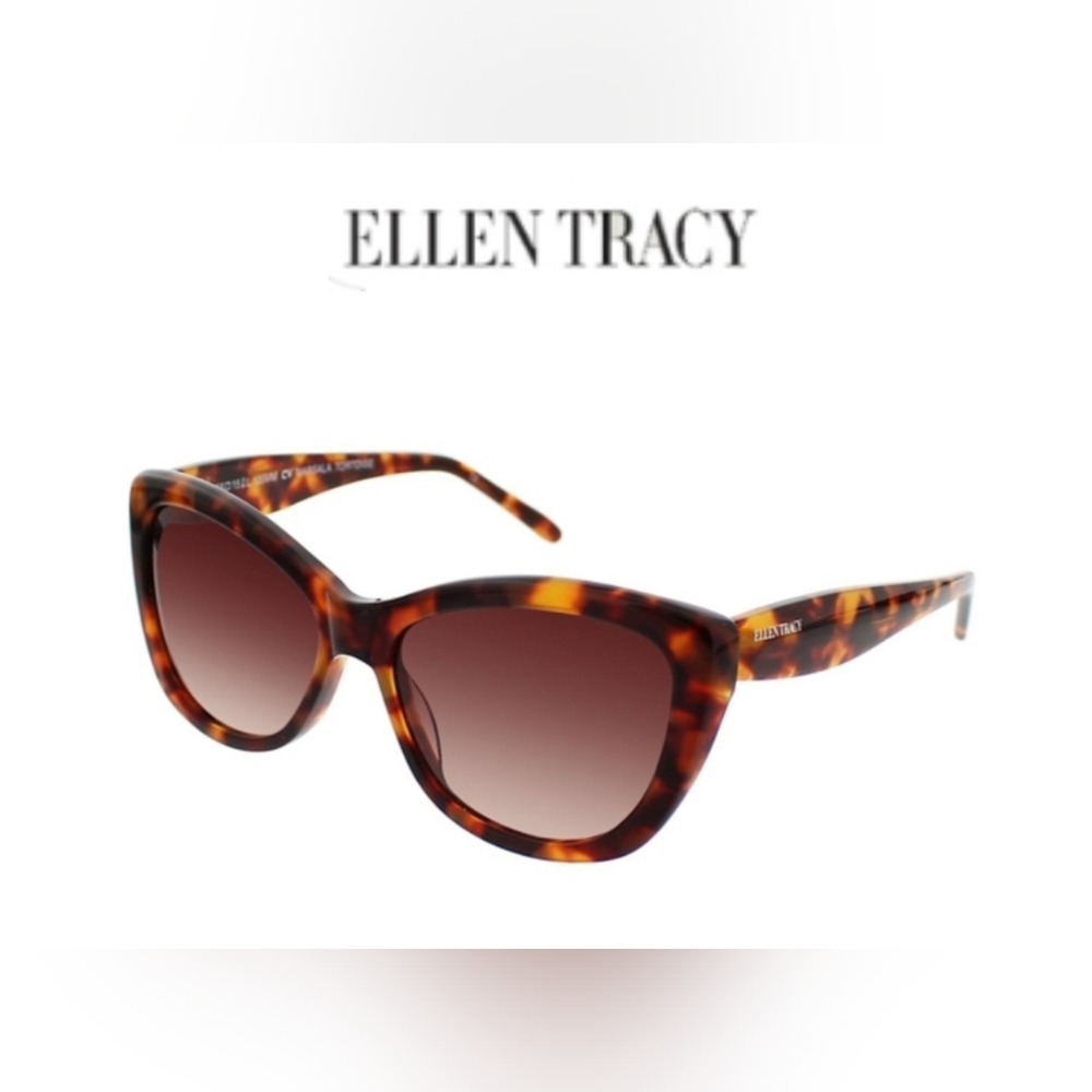 Ellen Tracy Tortoise Shell Sunglasses